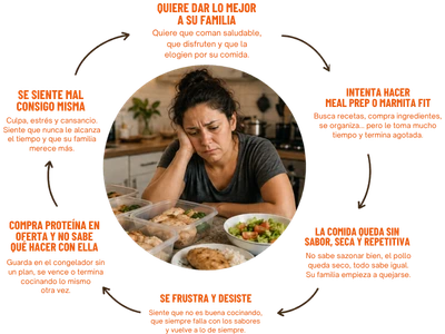 El dolor de cocinar sin elogios